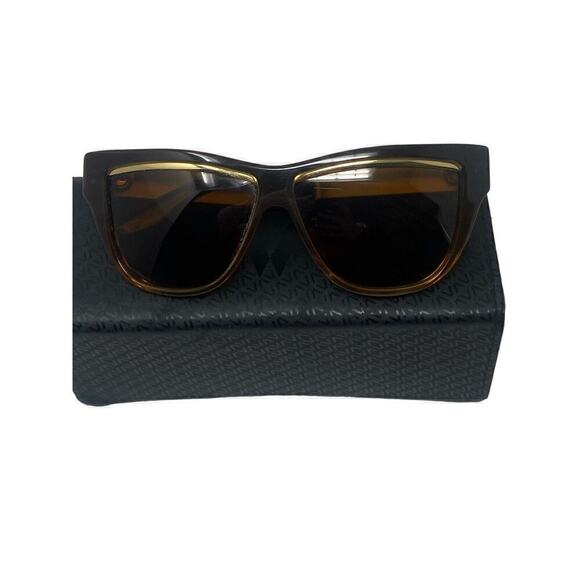 IVI Dusky‎ 03041-903 Brown Clear Gold Sunglasses Brown Lens 57-11 135 Designer